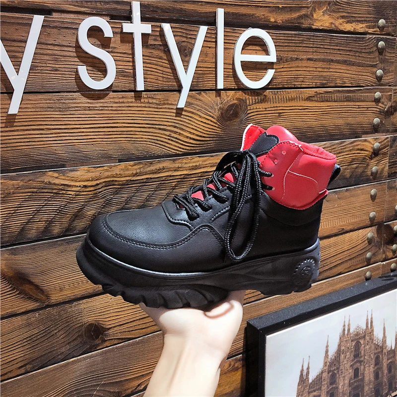 Женские кроссовки на массивном каблуке Модные женские теннисные Спортивные Ulzzang