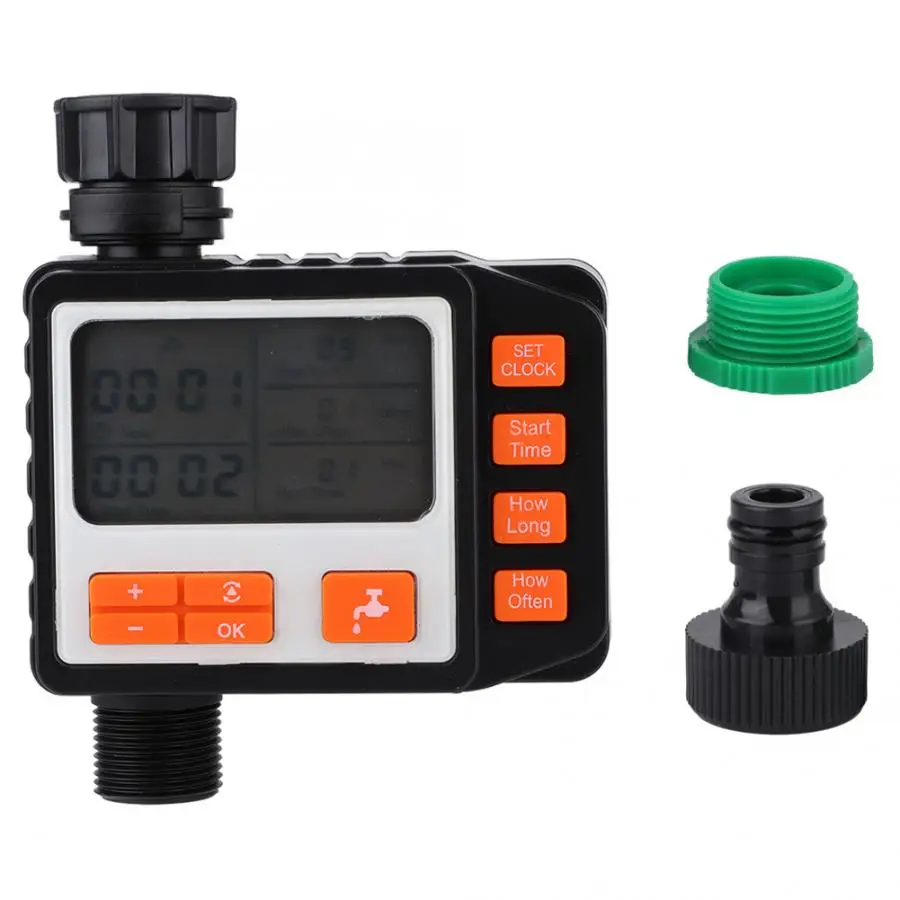 

Electronic Garden Automatic Watering Controller Water Timer Automatic Water Irrigation Timer LCD Display