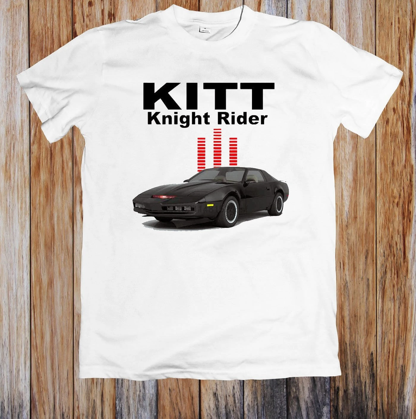 KITT KNIGHT RIDER 1982 PONTIAC унисекс футболка | Мужская одежда
