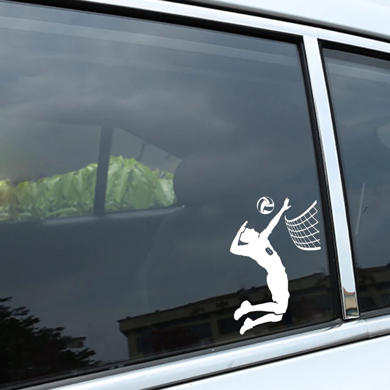 Светоотражающие виниловые наклейки для автомобилей любителей волейбола