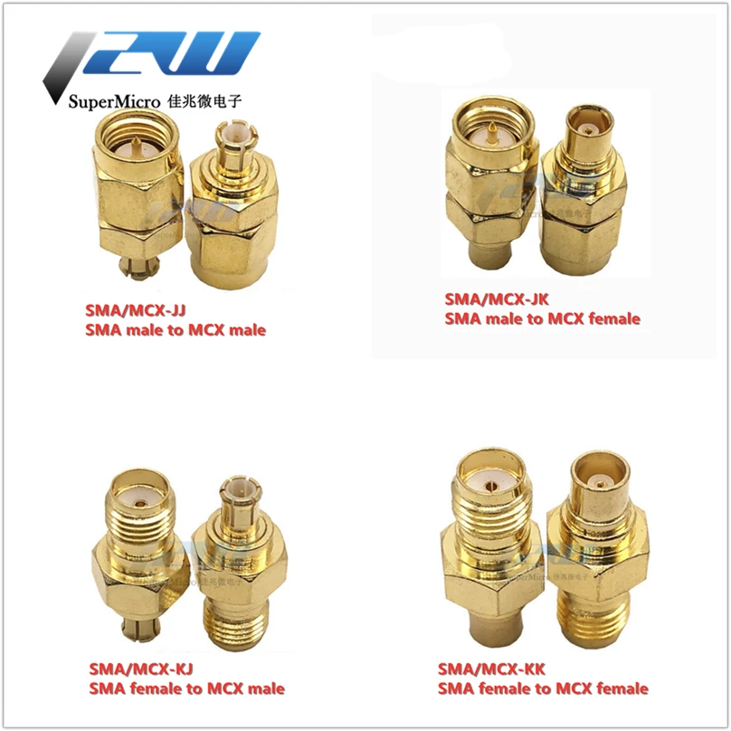 1 шт. адаптер SMA в MCX штекер и гнездо RF коаксиальный разъем|Соединители| |