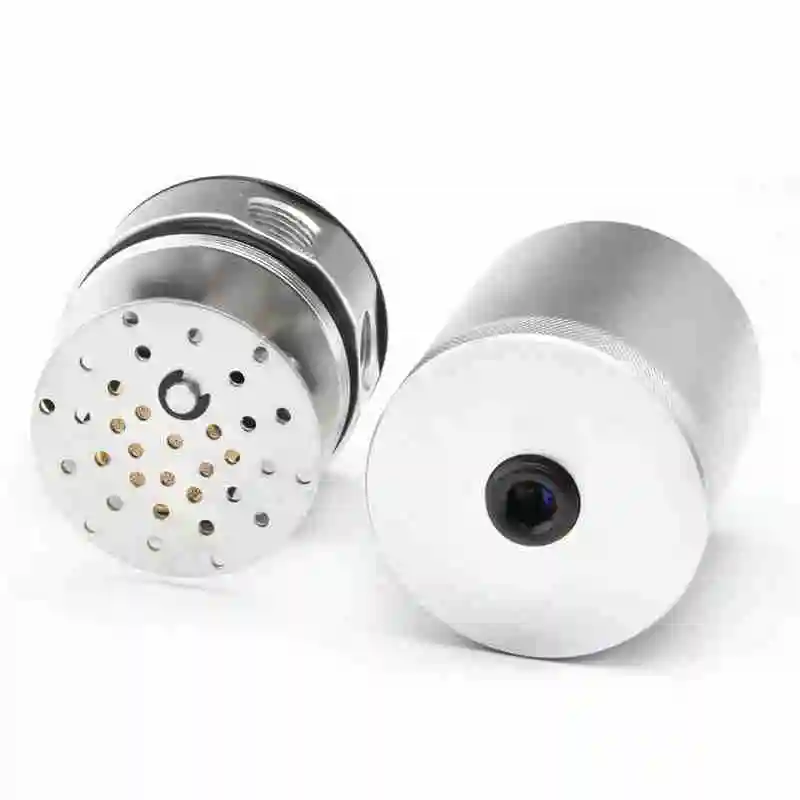 

Universal Oil Catch for Car Modification 2-Port Aluminum Reservoir Oil Fuel Tank Parts Two Hole Breathable Kettle Black Color