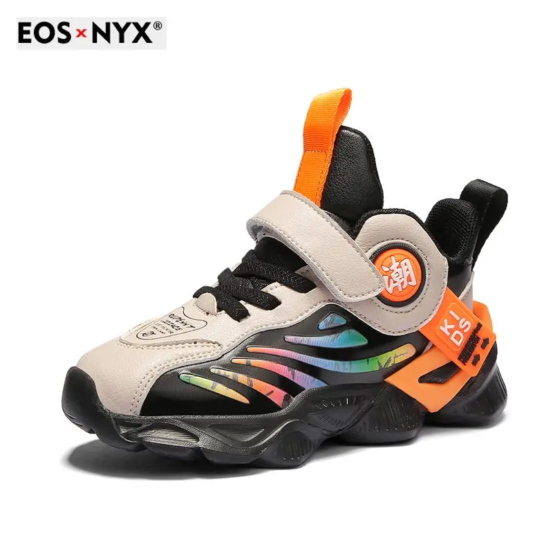 EOSNYX New Fashion Hot Sale Kids Soft Sneakers Children's Shoes Spring Boys Girls Mesh Cute Baby Toddler Casual | Детская одежда и