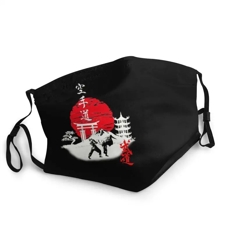 

Budo Soul маска-карате духа против смога Пылезащитная Регулируемая Маска для лица боевых искусств защитный чехол респиратор для рта маска