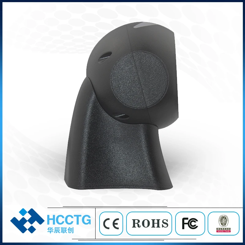 Черный CMOS LED платформа RS232 USB qr-код 2D сканер штрих-кода HS-7302 | Компьютеры и офис