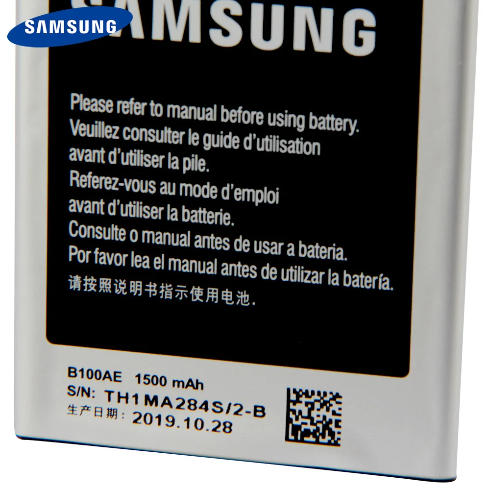 Оригинальный сменный аккумулятор B100AE для телефона SAMSUNG Galaxy Ace 3 S7898 S7278 S7272 i679 S7270 S7262