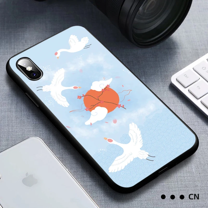Японский чехол для телефона с краном huawei P30 P20 Lite Pro mate 30 20 мягкая задняя крышка honor 8
