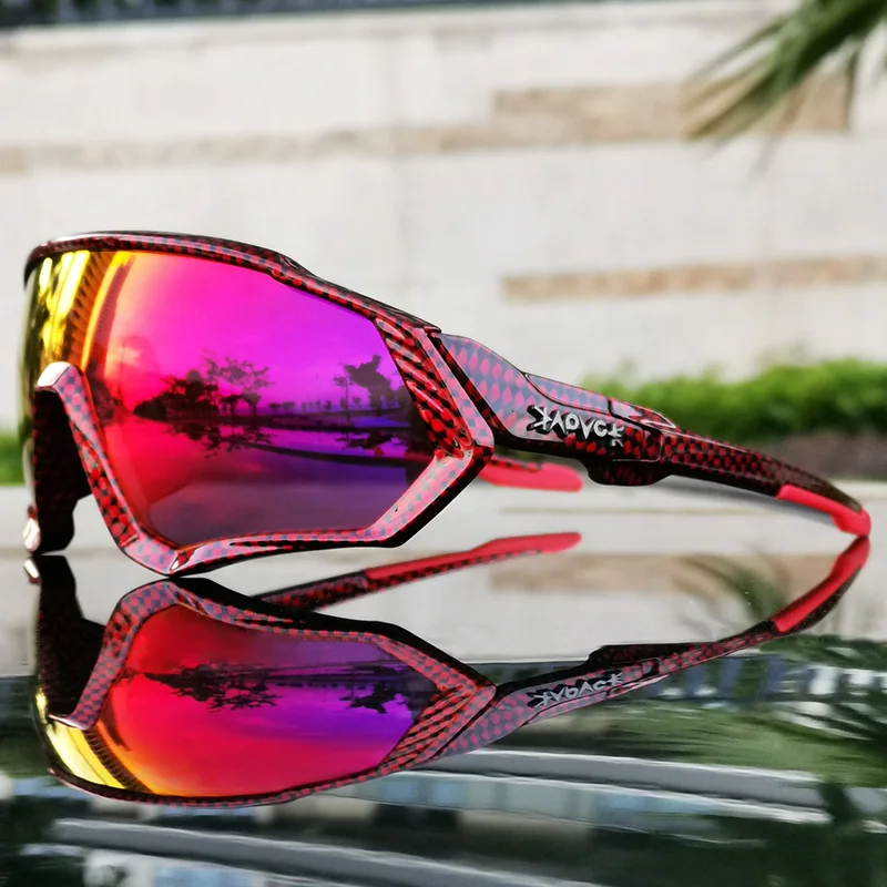 Polarized 5 Lens Уличные спортивные поляризованные очки с 5 линзами для езды на велосипеде, очки для шоссейного велосипеда, Mtb, солнцезащитные очки для мужчин и женщин, очки для бега, велосипедные очки - Цвет: Polarized 5 Lens