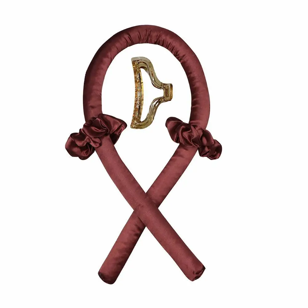 

Heatless Curling Rod Headband Curls Silk Ribbon Lazy Curling Iron Hair Rollers Sleeping Soft Wave Formers DIY Hair Styling Tools