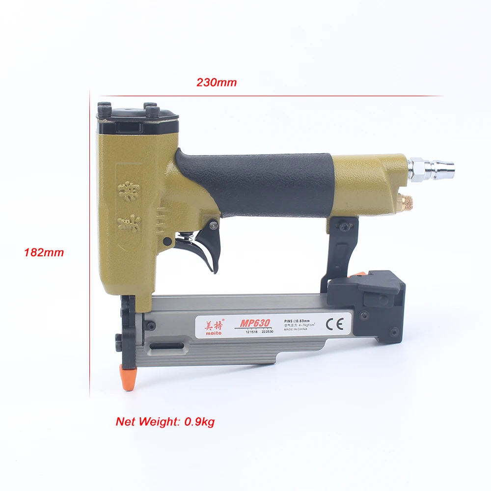 Пневматический пистолет meite MP630 23GA 1 3/16 "для пистолета с низким уровнем шума