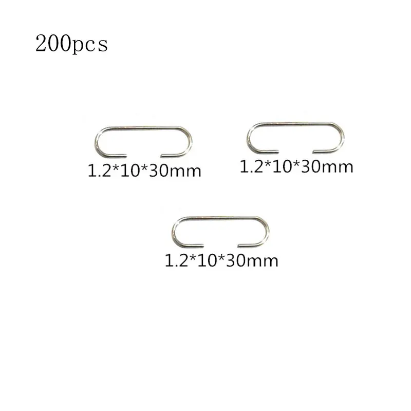 Gancho divisor de habitaci&oacute;n en forma de C, ganchos de conexi&oacute;n de pantalla de acero inoxidable de 200x10x40mm, gancho de cortina de cuentas, ganchos decorativos para el hogar, 1,8 piezas-4