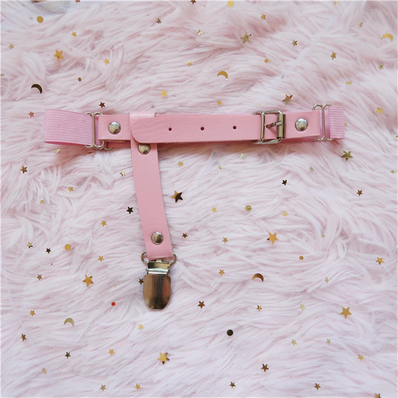 Леггинсы с подвязками для косплея Ким хюнь пикантные кожаные марлевые чулки