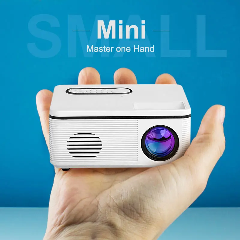 

2022 S361 мини-проектор 600 люмен 1080P Full HD Wifi Android домашний мультимедийный проектор видеоплеер с поддержкой HDMI-совместимый/USB/AV/TF Home