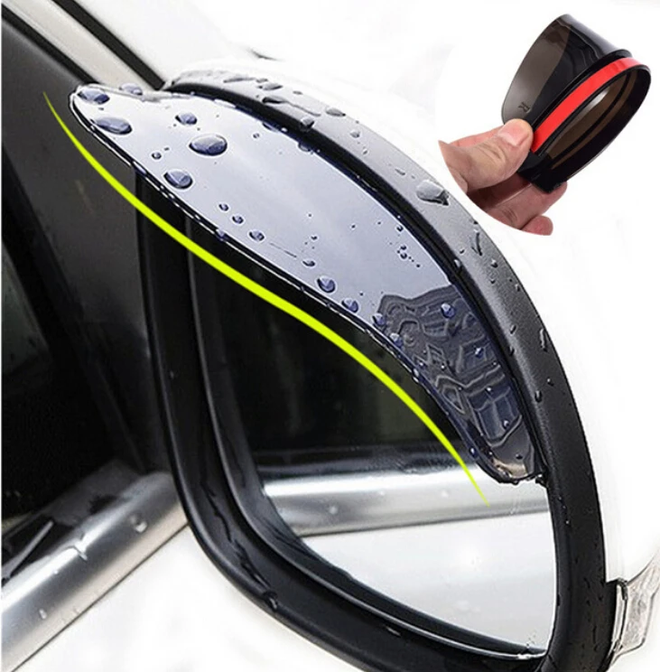 

Car Accessories Rearview Mirror Rain eyebrow Rain Cover for Volkswagen VW POLO Golf 4 Golf 6 Golf 7 CC Tiguan Passat B5