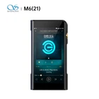 Shanling M6 21 MQA Dual ES9038Q2M Android OS сбалансированный портативный музыкальный плеер MP3 2 * OPA2211 2,53,54,4 мм выход DSD512 768 кГц