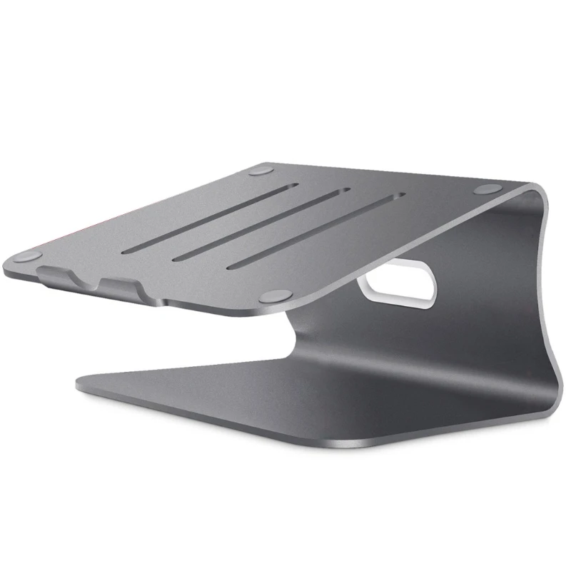

Notebook Bracket Raise Computer Desktop Aluminum Alloy Base Heat Dissipation Anti-Skid Stand
