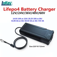 smart charger4s 14 6v 10a 15a 8s 29 2v 10a 8a 12s 43 8v 6a 5a 16s 58 4v 5a 4a 20s 73v 4a for electric motor lifepo4 battery pack