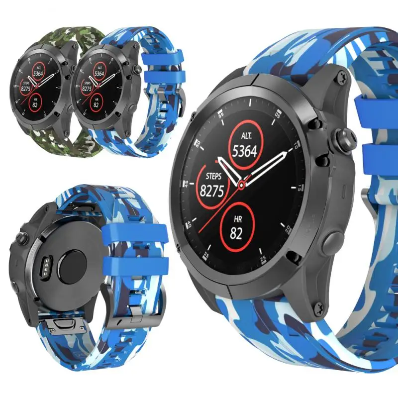Мягкий силиконовый сменный Браслет для часов Garmin Fenix 5X Fenix3 для умных часов 26 мм