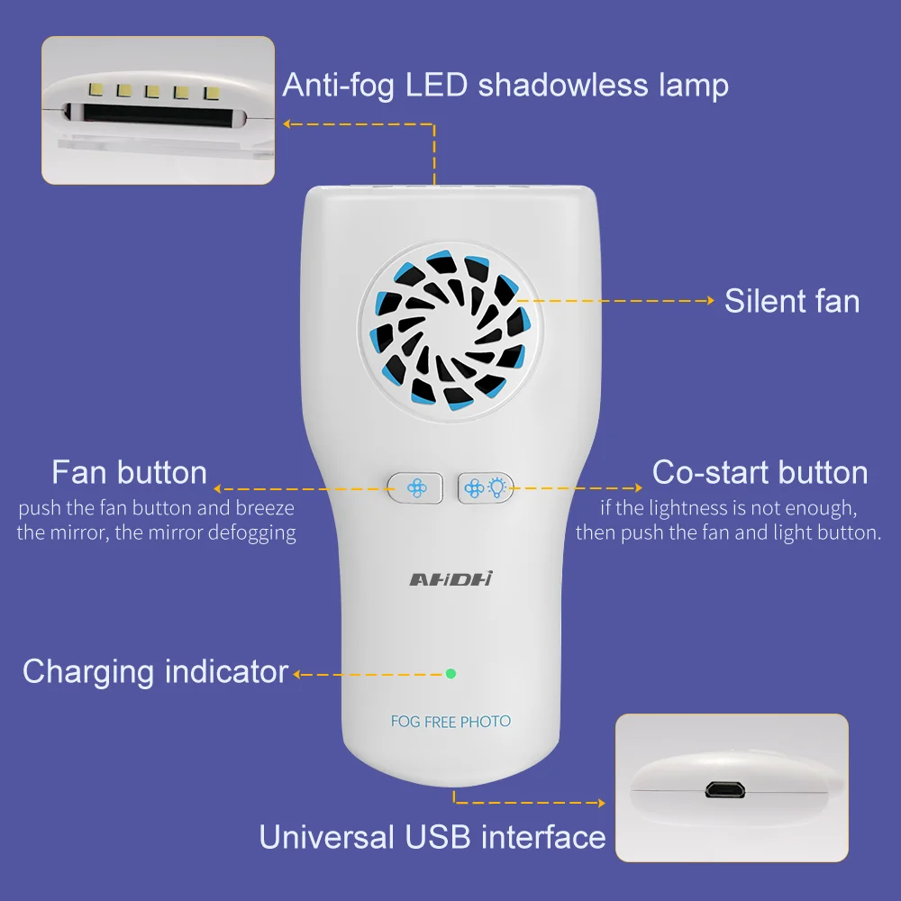AH-FF-PT перезаряжаемый электронный автоматический туман без запотевания