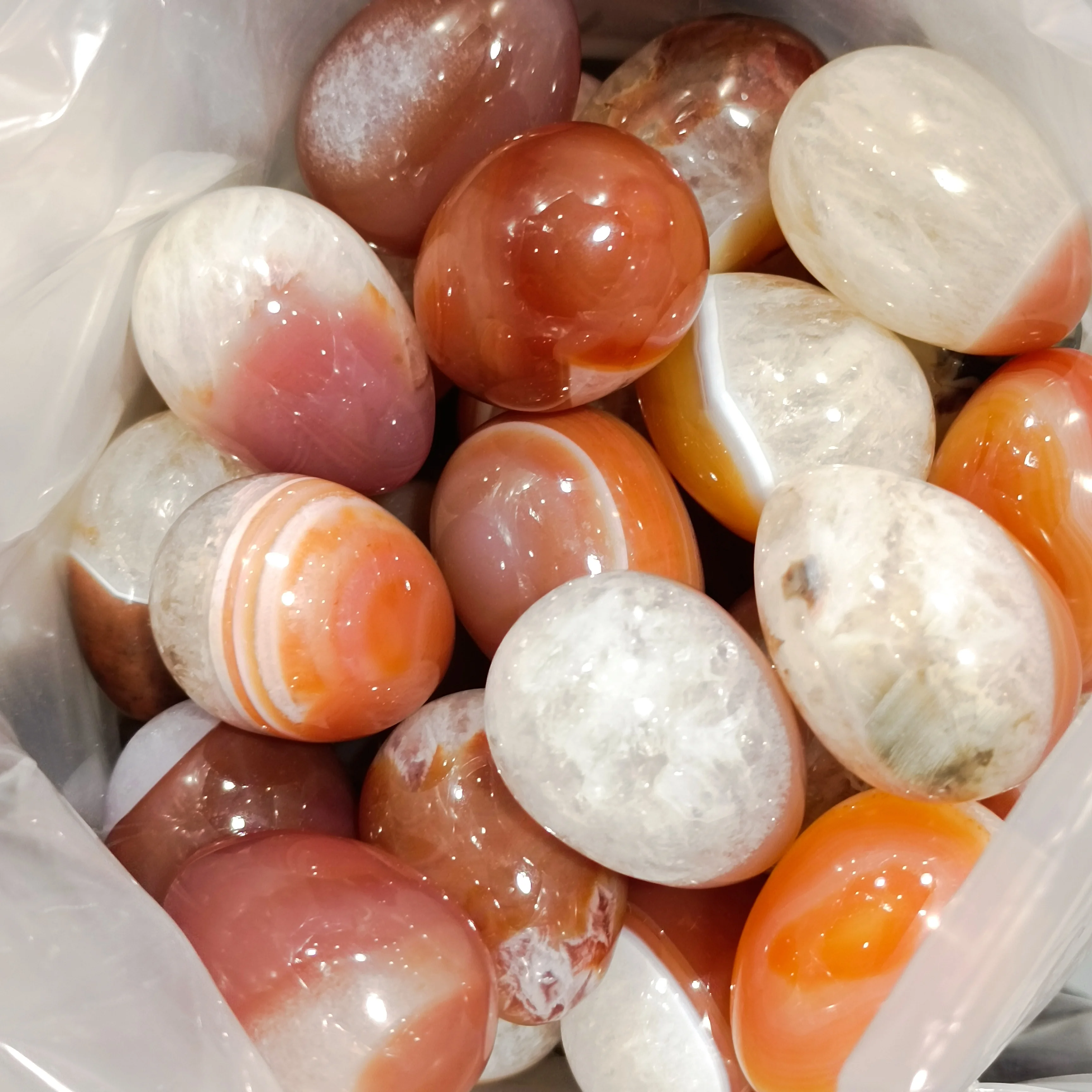 

2,5-3 см, 1 шт., натуральное агатовое яйцо, полированный кварцевый кристалл, лечебное фотографическое украшение