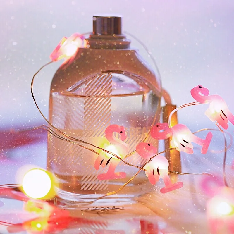 Фея светильник светодиодный Фламинго Сигнальное освещение для Медный провод