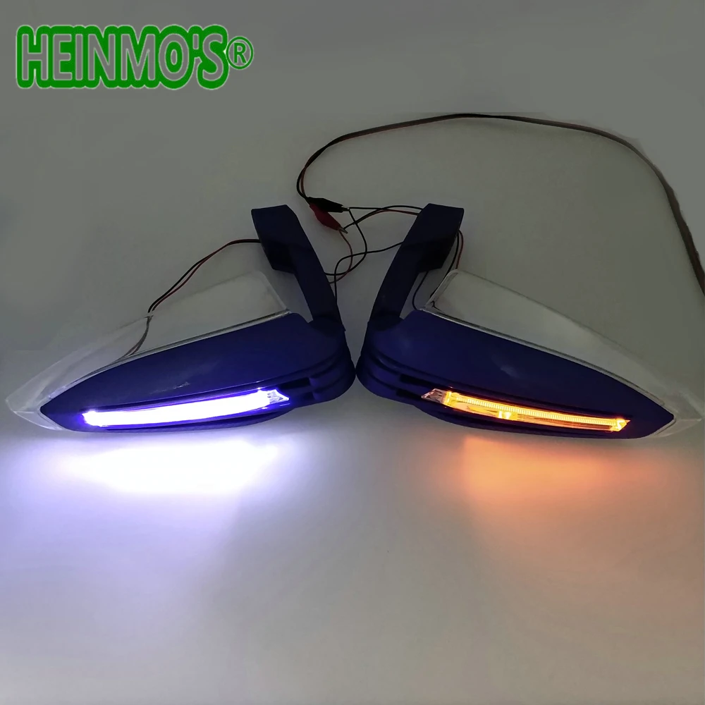 Универсальные защитные накладки на мотоцикл со светодиодной подсветильник кой