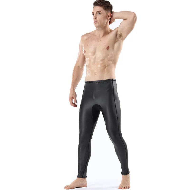 2 мм CR легкие кожаные штаны для дайвинга кальсоны плавания мужчин подводного