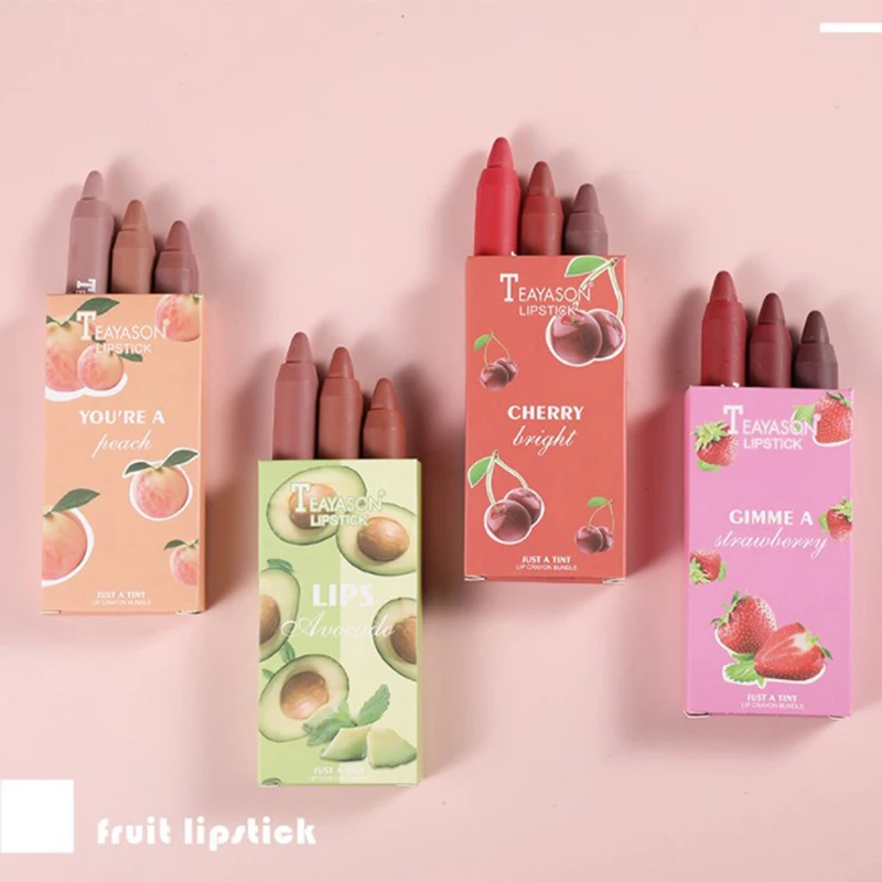 

Матовая бархатная помада, набор из 3 предметов, Воздушная помада, блеск для губ, блеск для губ, помада.