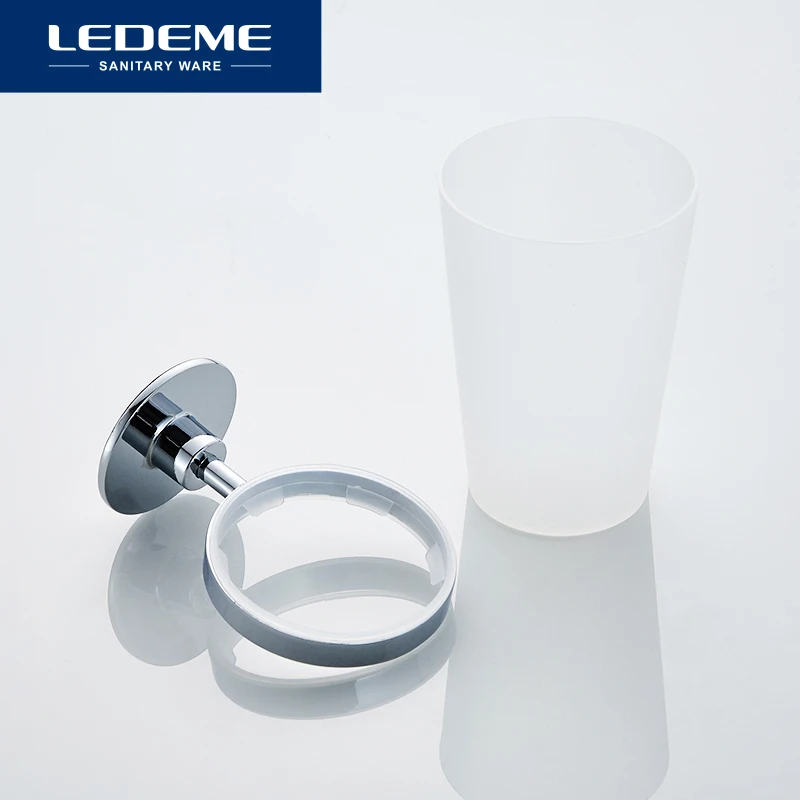 LEDEME Зубная щётка держатель чашки для зубной щетки Пластик чашка настенный цинка