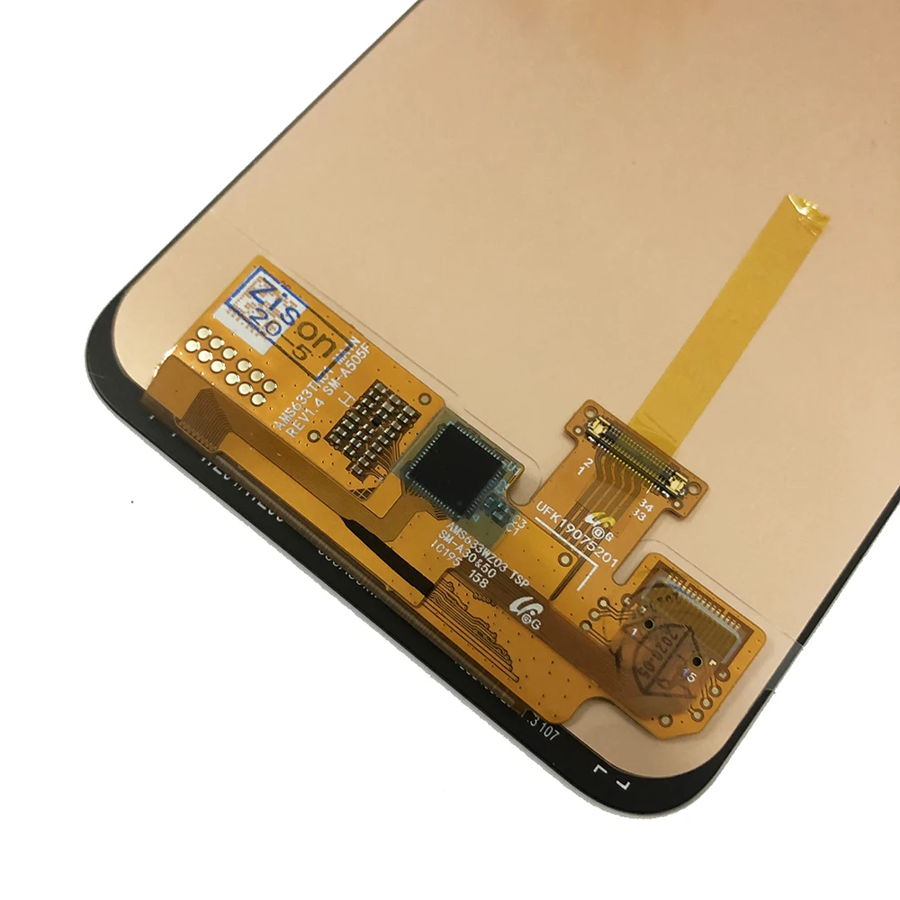 Kup Super AMOLED Samsung Galaxy A30 LCD Z Ramką Do Samsung Galaxy A30 A305 Wyświetlacz SM-A305F/DS SM-A305FN/DS SM-A305GN/DS SM-A305YN/DS Ekran Dotykowy Wyświetlacz Digitizer Zgromadzenie