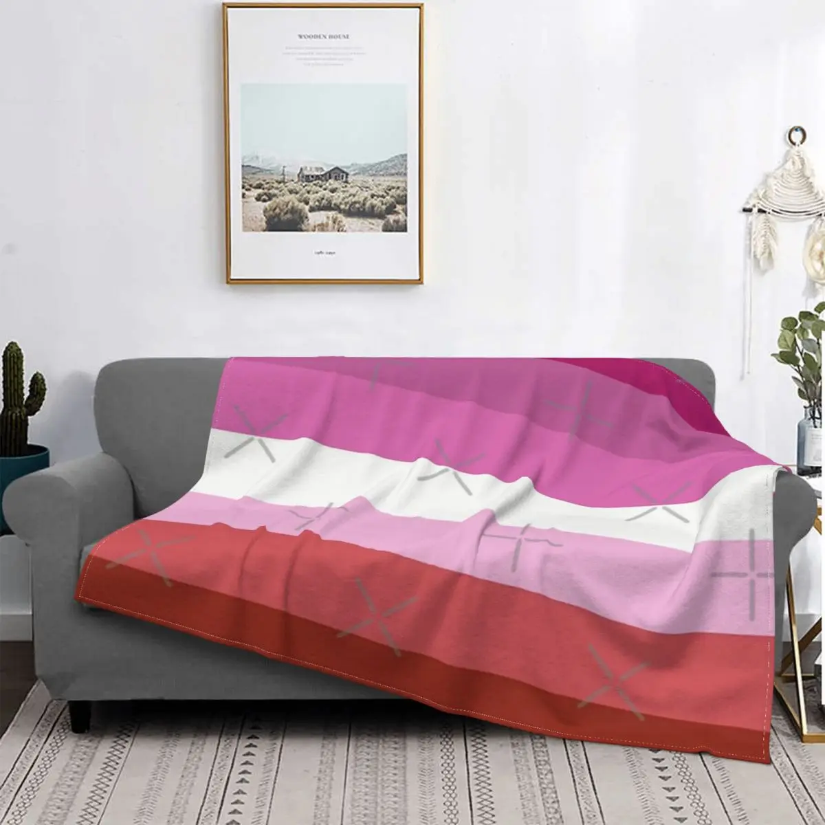 

Manta с рисунком гордости, с капюшоном, с капюшоном