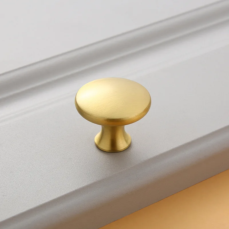 

1PC New Chinese Pure Copper Kitchen Cabinet Door Knobs And Handles Drawer Pulls Furniture Handle Hardware