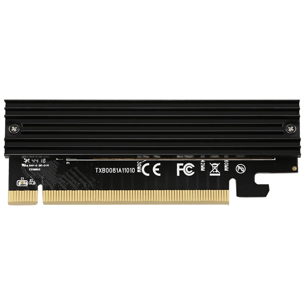 Белый M.2 Накопитель SSD с протоколом NVME адаптер M2 к PCI Express 3,0X16 карта контроллера M интерфейс ключа поддержка PCI Express 3,0x4 2230-2280 Размер - Цвет: Белый