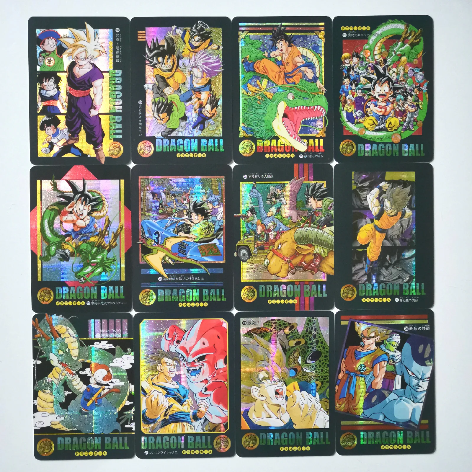 27 стилей Dragon Ball Z Super Ultra Instinct Limited BREAK часы в советском стиле игра флэш-карта Коллекция аниме-открытки