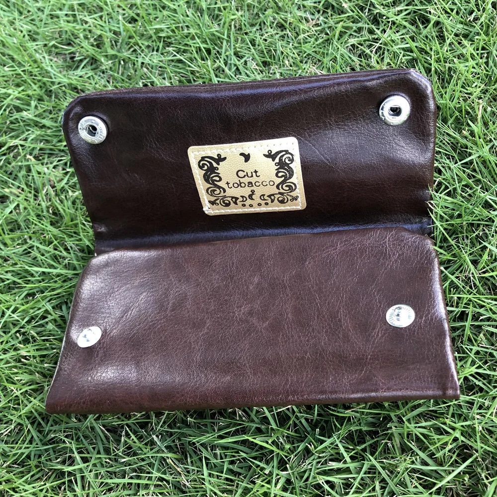 Новое поступление PU табачный мешочек с 78 мм бумажным держателем кошелек сумка |