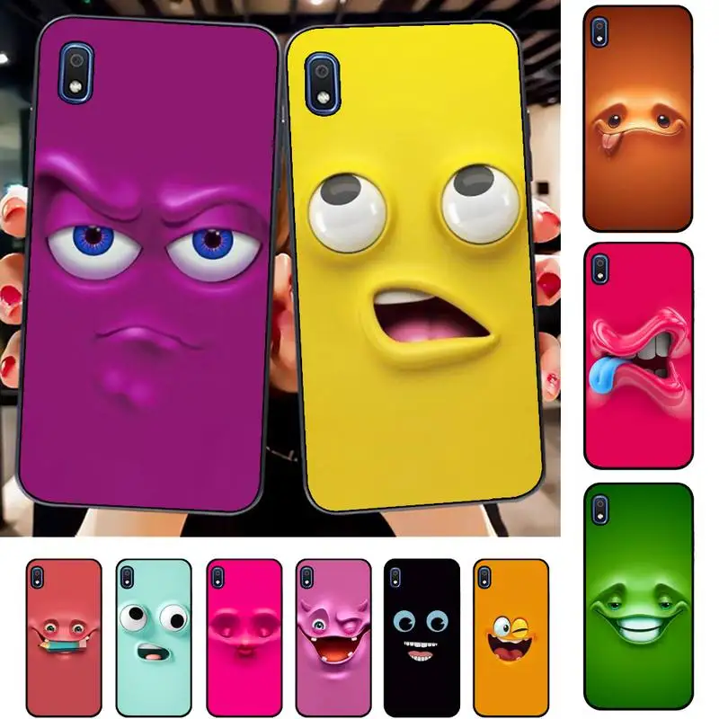 

FHNBLJ funny face Phone Case for Samsung A30s 51 71 10 70 20 40 20s 31 10s A7 A8 2018