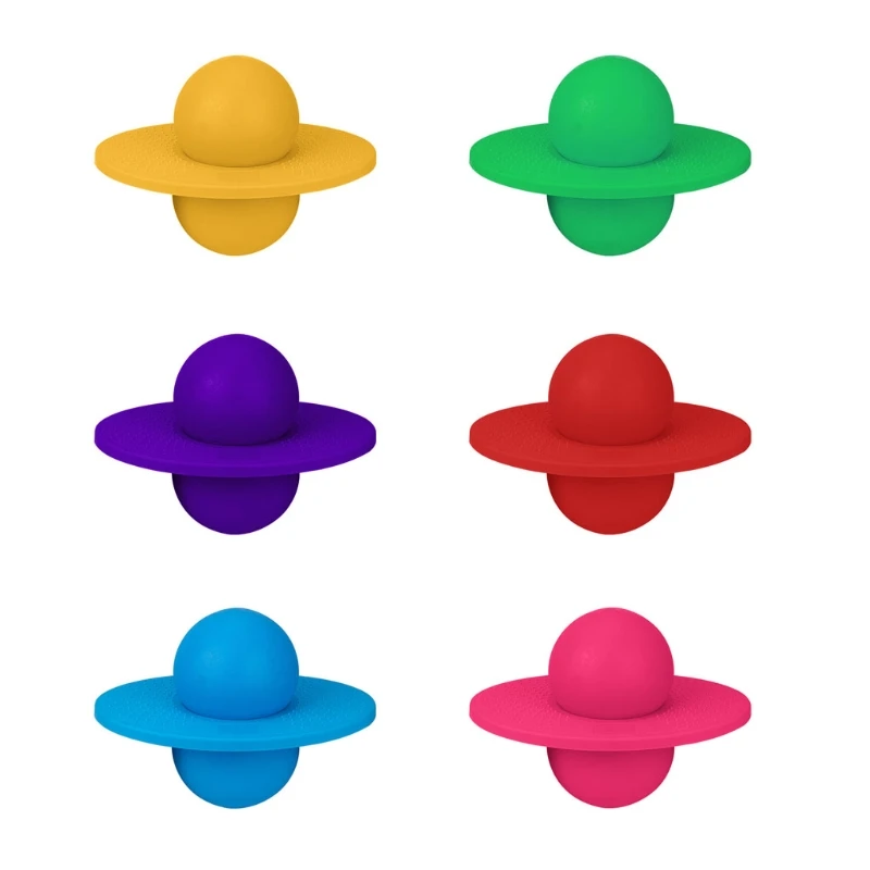 

T5EC Vestibule Balancing Pogo Jump Ball, Pogo Ball Bounce Stand with 100kg Load Bearing for Bone Healthy Development