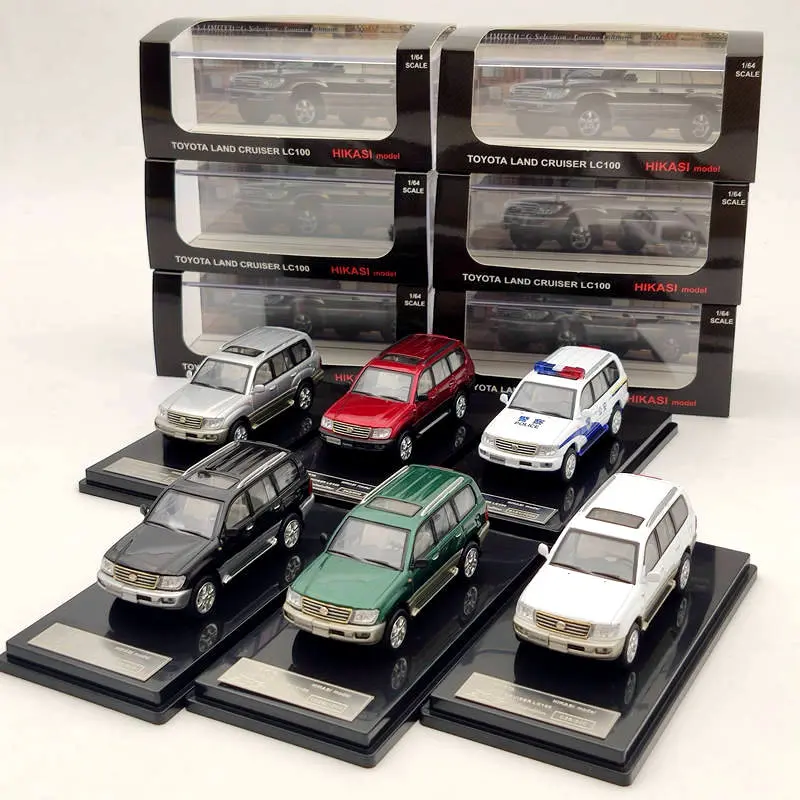 HIKASI 1/64 для T ta Land Cruiser LC100 V8 VXR литые модели ограниченного выпуска| |