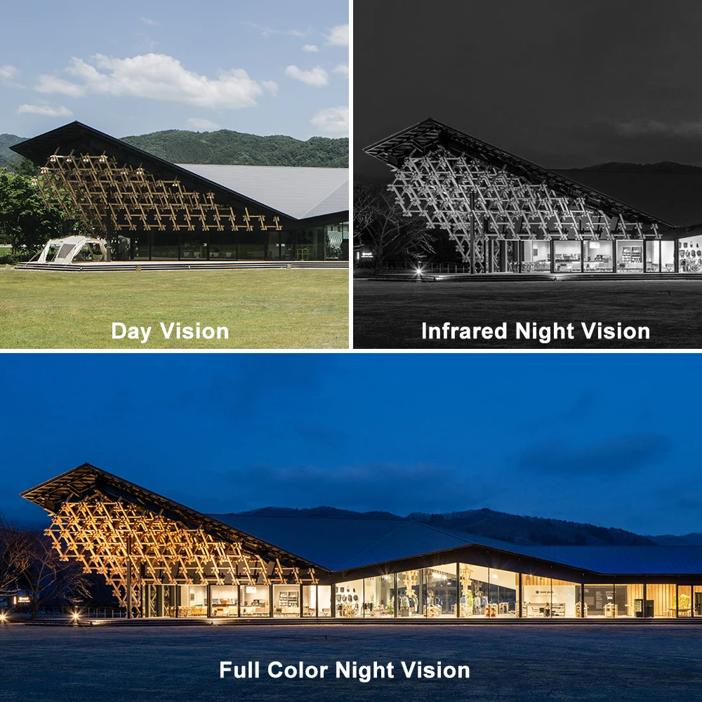 UniLook 4K/8MP ColorVu POE IP Camera 2.8mm Lens with Mic Full Color Night Vision IP66 Bullet CCTV Surveillance H.265 P2P - купить по