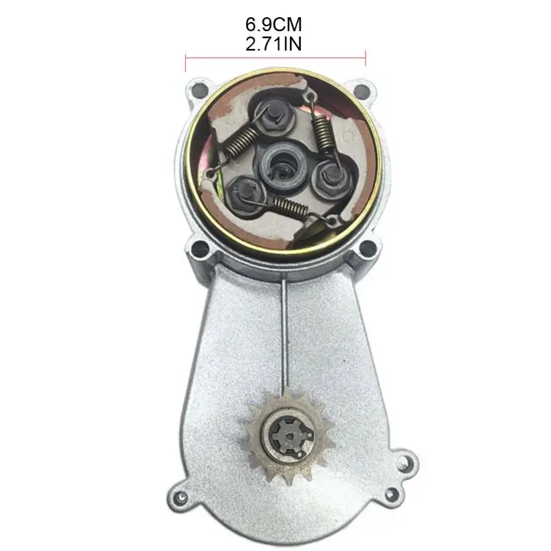 

14T Drum Bell Housing with Aluminum Slotted Clutch 47cc 49cc Mini Pocket Modification Parts for Quad Dirt Bike ATV Motor Vehicle