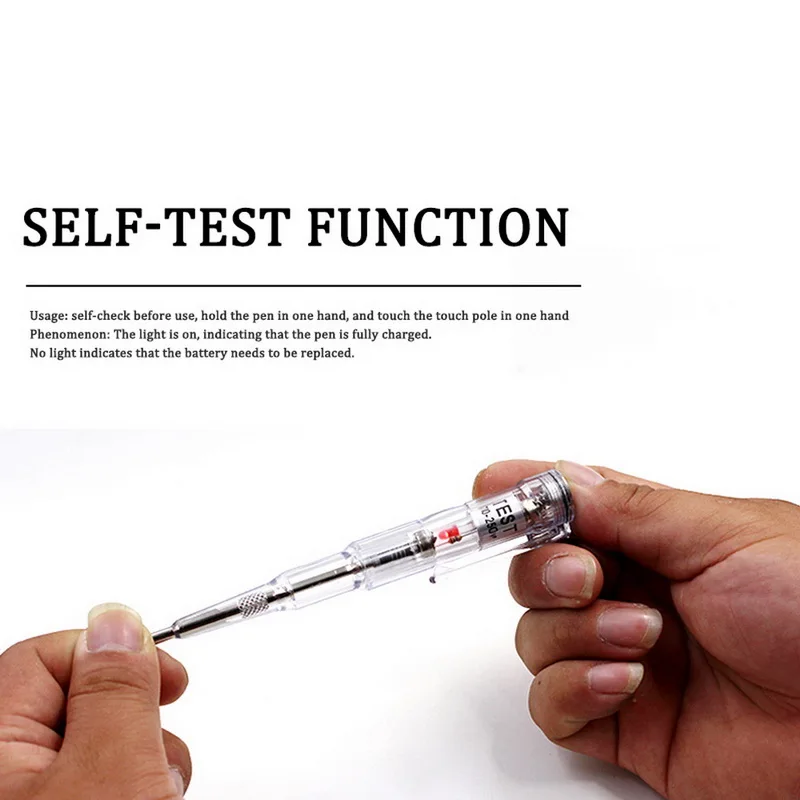 Водонепроницаемый искусственных Тесты er ручка-отвертка зонд светильник