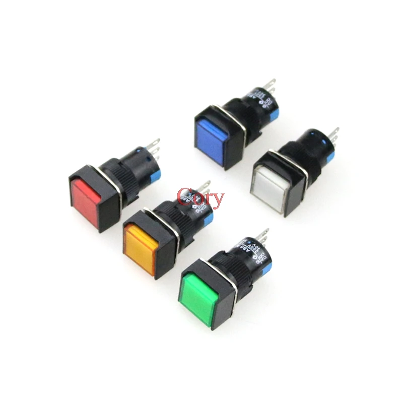 Панель с креплением 16 мм 1 шт. красный/зеленый/белый/синий/апельсиновый