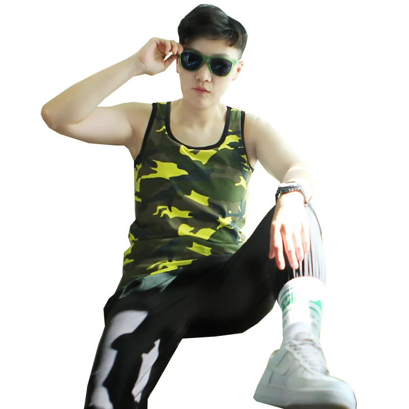 

HaleyChan Женский корсет для транссексуалов лесбиянок Топ нейтральный дышащий жилет камуфляжная бесшовная Длинная Верхняя одежда хлопковая ма...