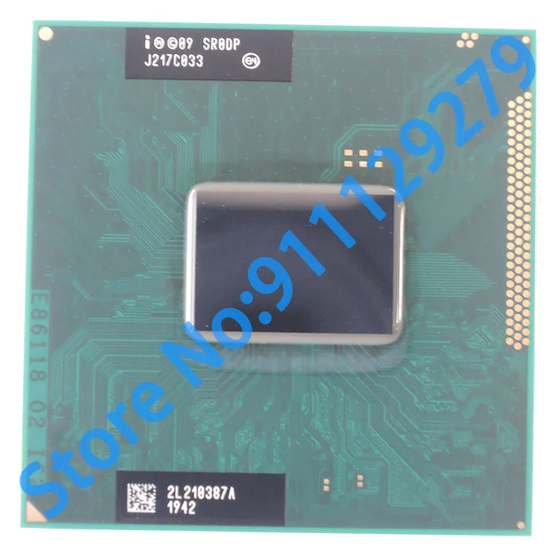 

Core i3-2370M i3 2370M SR0DP 2.4 GHz Dual-Core Quad-Thread CPU Porcessor L2=512M L3=3M 35W Socket G2