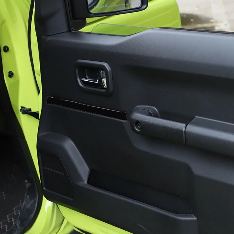 

1Set Stickers for Suzuki Jimny JB74 Car Door Interior Handle Decora Cover Accessories for Suzuki Jimny 2019+