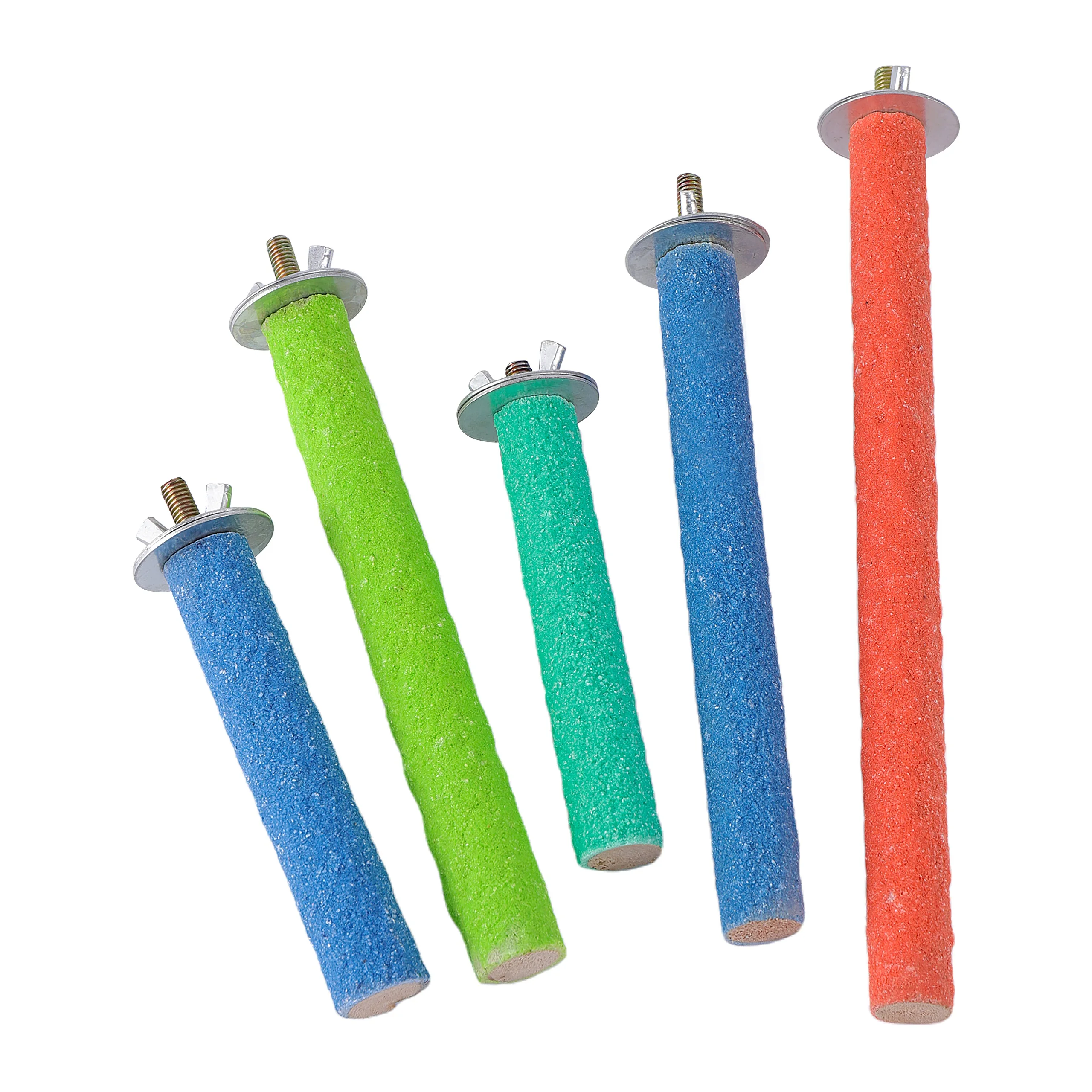 

Pet Bird Chew Toys Parrot Perches Stand Platform Cage Toy Paw Grinding Clean Toys for Parrot Bites Parakeet Pet Products