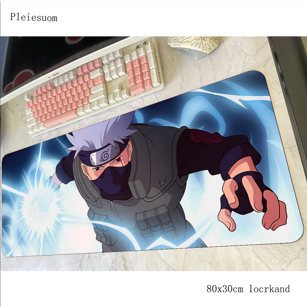 

Kakashi padmouse New arrival accessory 900x400mm mouse pad cute gaming enterprise rubber mats locked edge mouse mat gamer