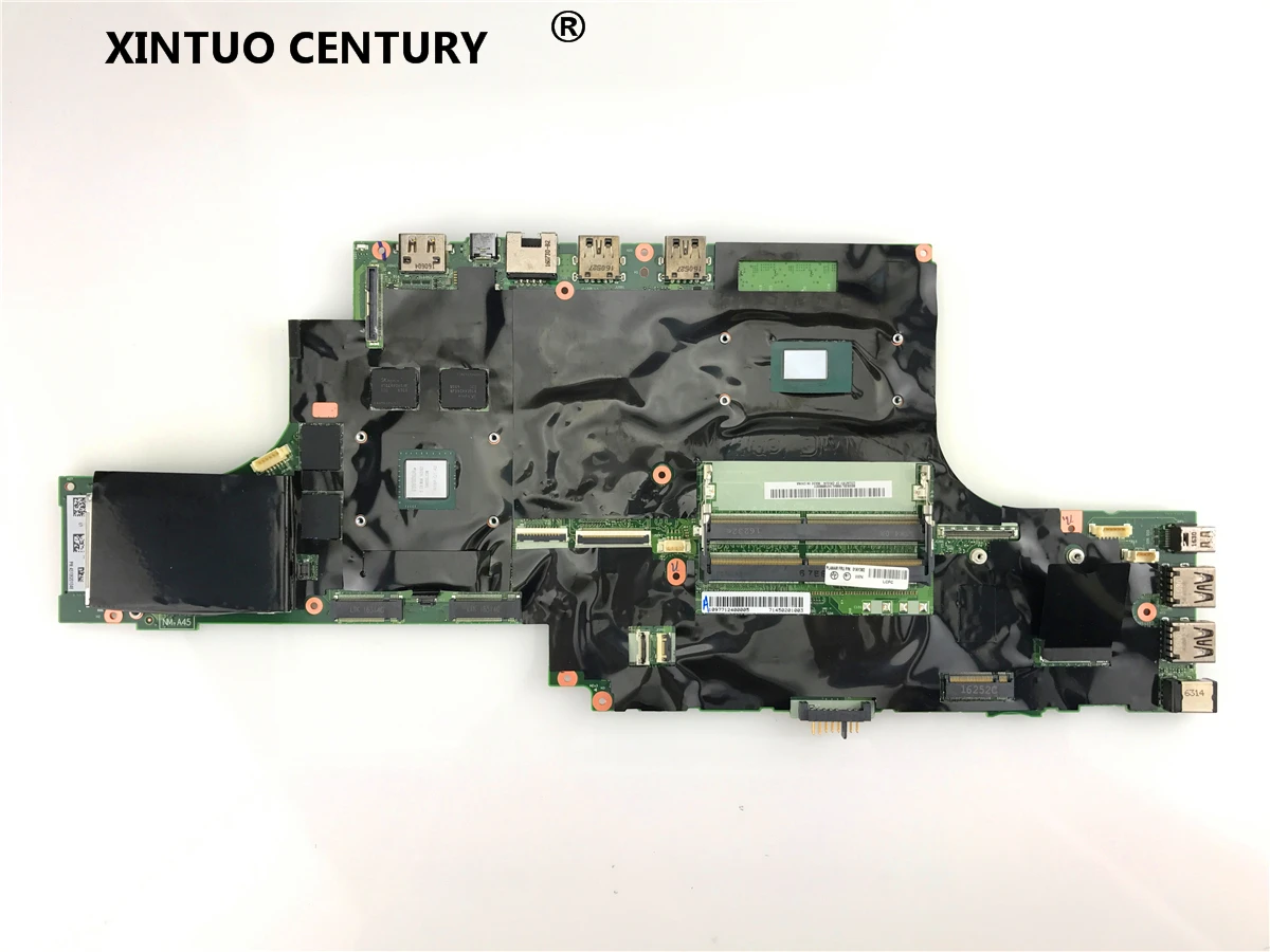 FRU:01AY384 01AY374 Motherboard For Lenovo ThikPad P50 Notebook motherboard I7-6820HQ Processor Test all Functions 100%