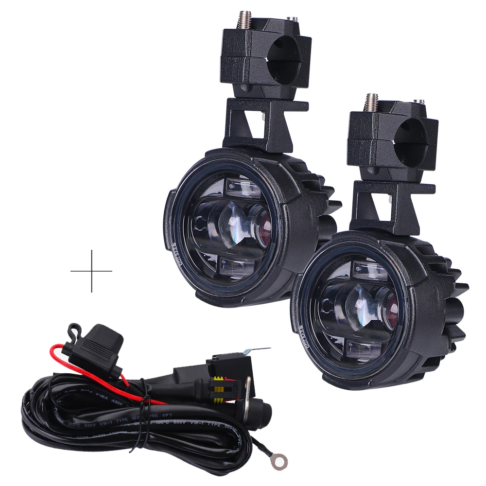 Светодиодные противотуманные фары для Duke 125 250 390 790 Приключения Yamaha Tenere 700 Track 900 GT мотоциклетные Противотуманные фары Вспомогательные фары дальнего света