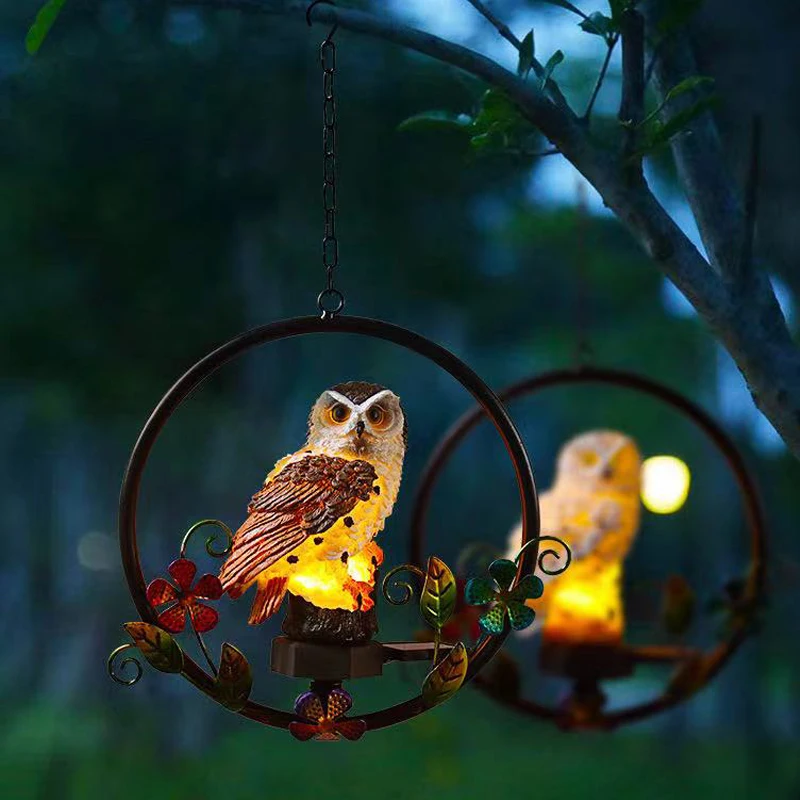 

LED Solar Garden Lights Hanging Lights Floor Lights Parrot Modeling Lights Landscape Decoration Wall Lights Garden Lawn Lights